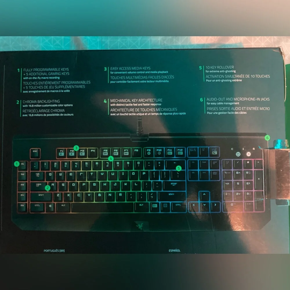 Razor Black Widow Chroma Gaming Keyboard